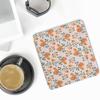 kwmobile Case Compatible with Kobo Libra 2 Case - eReader Cover - Yellow Flowers Yellow/Green/Beige view 2