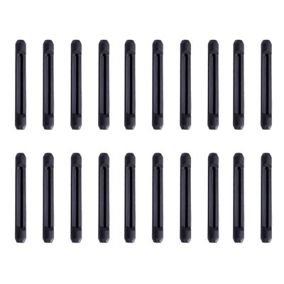KALLORY 10 Pairs Eyeglass Ear Grips,Anti-Slip Elastic Comfort Ear Cushion,Cotton Glasses Hanger Holder for Most Glasses