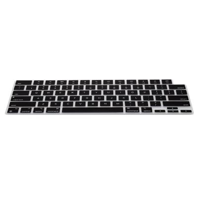 kwmobile Keyboard Cover Compatible with Apple MacBook Air 15 2023 M2 (A2941) - Keyboard Cover US English QWERTY - Black