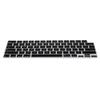 kwmobile Keyboard Cover Compatible with Apple MacBook Air 15 2023 M2 (A2941) - Keyboard Cover US English QWERTY - Black view 1