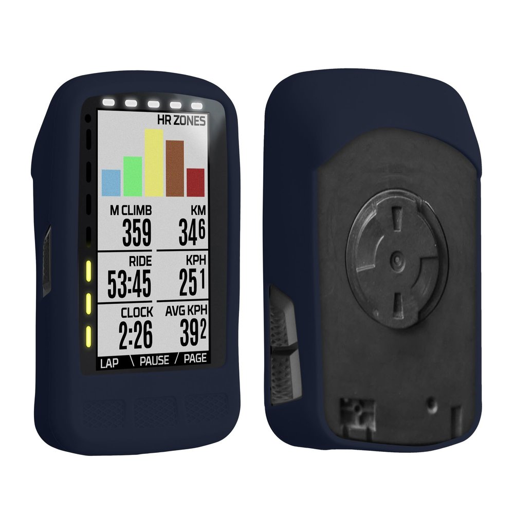 kwmobile Case Compatible with Wahoo Elemnt Roam - Case Soft Silicone Bike GPS Protective Cover