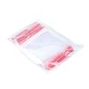 OFFICER PRODUCTS Zip Bags 15 x 30 cm/Pack of 100 (1 Pack) / Transparent Crystal Clear/Ziplock Bag Zip Set/Zip Bag/Poly Bag/Made of Solid LDPE Film Food Safe view 1