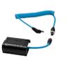 KONDOR BLUE | DC 2.1 to DMW-BLK22 Dummy Battery Cable for Lumix GH6 S5II S5IIX | Compatible with S5, GH5S, GH5, GH6, G9, & G9II | Blue view 2