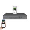 Evertech 32 Channel H.265 Hybrid TVI AHD CVI and Analog Digital Video Recorder 4TB Recording Memory view 1