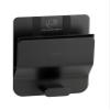 BOBRICK 635.MBLK Stainless Steel Klutch Mobile Device Holder, Matte Black, 9" Height, 7-1/2" Width view 1