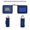 Hermitshell Travel Case for JBL GO2 (Blue 3, Case for Silicone Case) view 4