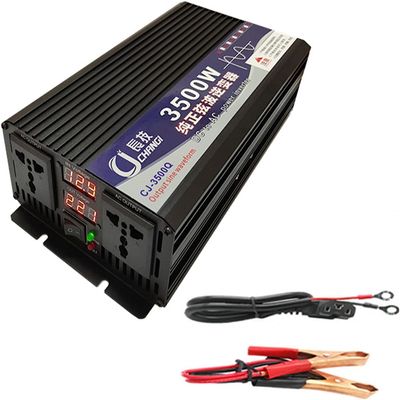 Converter DC12V 24V 48V 60V 72V to AC110V Pure sine Wave, 1600W - 8000W Inverter Used for Camping, Vehicles, Travel, Household appliances (72Vto110V,3500W)