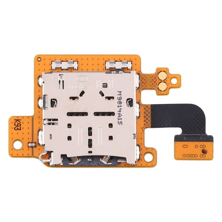 Cellphone Card Socket for Galaxy Tab S6 / SM-T865 SIM Card Holder Socket Flex Cable