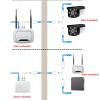MOOKEENONE 2Pack 1 to 2 Adapter Network Splitter with Gasket/Rubber Plug/Case/Tailpipe Set for Cat5/Cat6 view 2