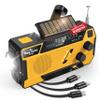 Hand Crank Emergency Radio 7400mWh (2000mAh) Solar Hand Crank Radio view 1