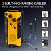 Hand Crank Emergency Radio 7400mWh (2000mAh) Solar Hand Crank Radio view 2
