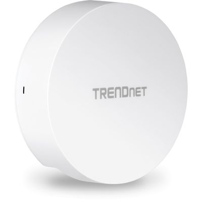 TRENDnet AC1300 Dual Band PoE Indoor Wireless Access Point, 867Mbps WiFi AC + 400Mbps WiFi N Bands, MU-MIMO, Repeater Mode, Traffic Management, Easy Installation, White, TEW-823DAP