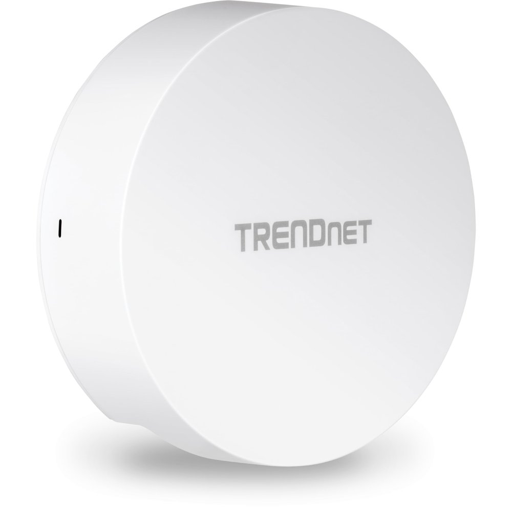 TRENDnet AC1300 Dual Band PoE Indoor Wireless Access Point, 867Mbps WiFi AC + 400Mbps WiFi N Bands, MU-MIMO, Repeater Mode, Traffic Management, Easy Installation, White, TEW-823DAP