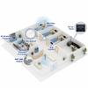 TRENDnet AC1300 Dual Band PoE Indoor Wireless Access Point, 867Mbps WiFi AC + 400Mbps WiFi N Bands, MU-MIMO, Repeater Mode, Traffic Management, Easy Installation, White, TEW-823DAP view 2
