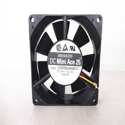 DC24V 0.12A 109P0924H4011 9225 92mm 3-Wire Inverter Cooling Fan