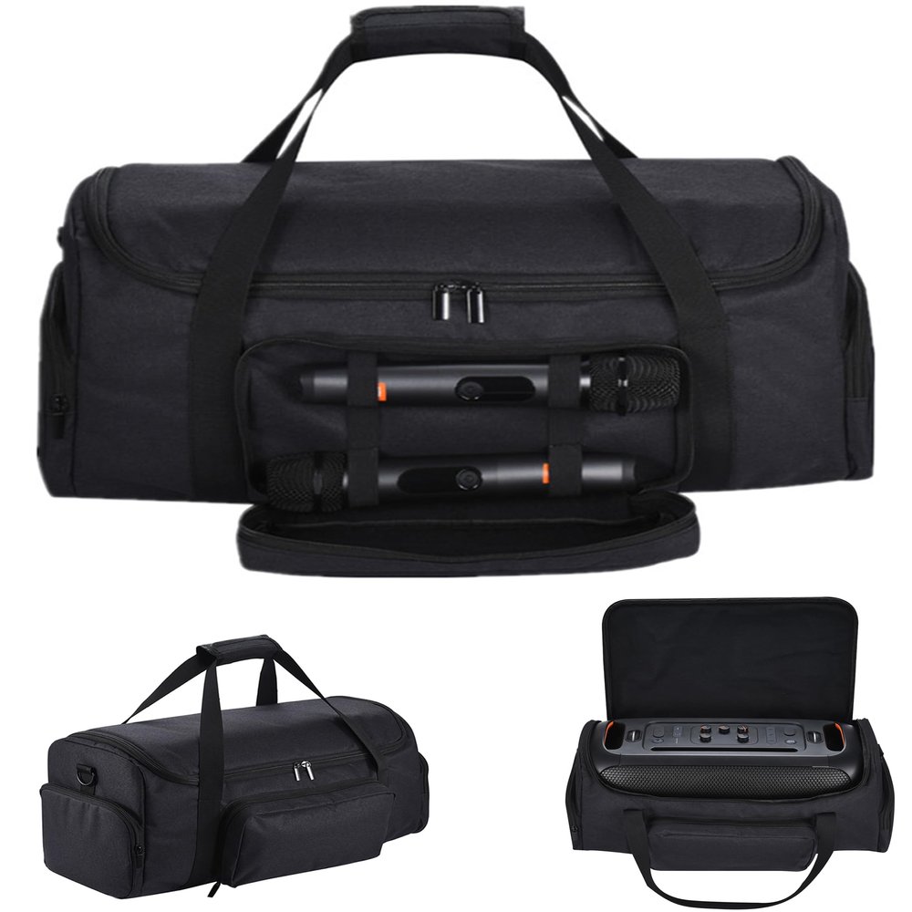 AZTOPA Speaker Case Tote Bag Compatible with JBL PartyBox On The Go Powerful Portable Bluetooth Party Speaker & Accessories, Soft Padded Protective Carrying Case
