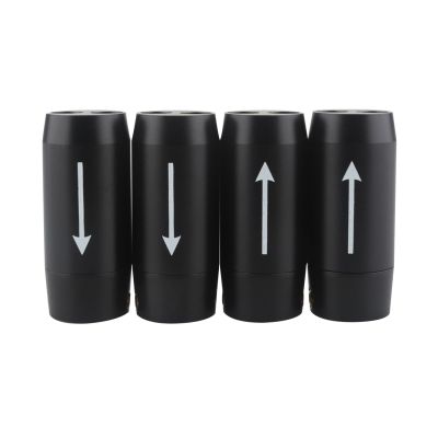 DAGIJIRD 4PCS Cable Pant Aluminium HiFi Speaker Wire Pants Boot Y Splitter 1 to 2 DIY Speaker Cables for RCA Bi-Wire Cable