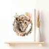 Baby Lion Cub Poster Animal Prints,Nursery Wall Art For Kids,Jungle Theme Baby Room Decor-Baby Girls & Boys Nursery Decor-Woodland Nursery Decor-Animal Nursery Decor-16"x20" canvas print with frame view 4