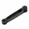 NovelGoal Helmet Extension Arm Mount Compatible with Go-pro Action Camera CNC Helmet Bracket Tripod Adapter Mount Adapter for Cycling Riding (88mm) view 3