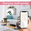 Leather Keychain Holder Case Compatible with Apple AirTag, Cute Protective Air Tag Cover with Keychain Ring, Anti-Scratch Finder GPS Tracker Case for Wallet Keys(Frog) view 4