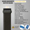 Zeit Diktator Watch Bands Compatible With Garmin Fenix 8 47mm 7 Pro 6 Pro 5 plus Instinct 2 Forerunner 965 955 945 935,22mm Velcro Nylon Watchband For Garmin S70 S60 S62 Descent G1 Epix Pro For Men view 2