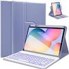 Backlit Keyboard Case for Samsung Galaxy Tab S6 Lite 10.4 Inch 2022/2020, Wineecy 7 Color Light Detachable Wireless Keyboard with 360 Rotatable Case for Galaxy Tab S6 Lite 10.4",SM-P610/P613/P615/P619 view 1