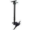 Yuarisx Adjustable Ceiling TV Wall Mount Bracket Compatible with 14-42" Plasma LCD LED Monitor Flat Panel Screen Displays Tilt/ 360 Swivel view 1