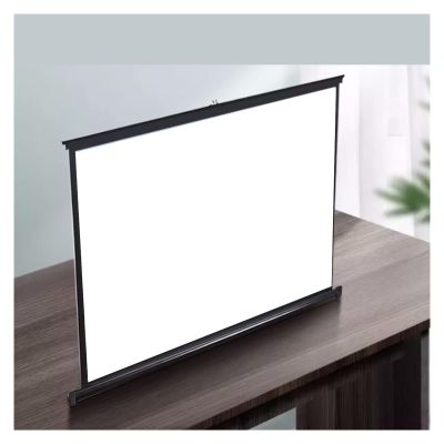 Projection Screen Portable, 20/30/40/50inch Outdoor Movie Projector Screen, Anti-Crease & Lightweight Carry Screen For Home Theater/Office Conference/Camping Party/Office Travel, Ratio 4:3/16:9 ( Colo