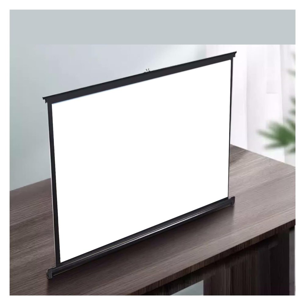 Projection Screen Portable, 20/30/40/50inch Outdoor Movie Projector Screen, Anti-Crease & Lightweight Carry Screen For Home Theater/Office Conference/Camping Party/Office Travel, Ratio 4:3/16:9 ( Colo
