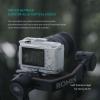 Tilta Full Camera Cage for ZV-E1 Lightweight Kit | Includes Full Cage, Top Handle, 1/4"-20" to NATO Adapter | Cold Shoe, NATO Rail, M3 and 1/4"-20 Threads Mounts | Silver view 3