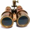 Binocular Brass Stand Tripod Telescope Nautical Antique Wooden Marine Table Standing Top Style Decorative Gift view 3
