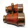 Binocular Brass Stand Tripod Telescope Nautical Antique Wooden Marine Table Standing Top Style Decorative Gift view 4