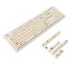 1.6mm Thickness Beige Graffiti MDA Profile Dye Sub Keycaps Ergonomic PBT Keycap Set for TKL 61 64 68 75 87 96 104 GMMK MX Keyboard view 1