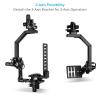 PROAIM Spin-3 3-Axis/2-Axis Motorized Pan Tilt Head w 12V Joystick Controller for Camera Jib Crane. 15kg/33lb Payload, 360 Smooth & Precise Moves. Robust, Inaudible Operations + Bag (PT-Spin-3) view 2