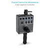 PROAIM Spin-3 3-Axis/2-Axis Motorized Pan Tilt Head w 12V Joystick Controller for Camera Jib Crane. 15kg/33lb Payload, 360 Smooth & Precise Moves. Robust, Inaudible Operations + Bag (PT-Spin-3) view 4