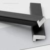 BAZAC 6 Pieces Kitchen Cabinet Door Handles Aluminum Alloy Drawer Handles Drawer Pull Handles Kitchen Handles Furniture Handle Furniture Hardware Screws Included -Hole Centers:192mm view 2