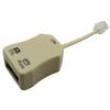 LQ Industrial 2pcs 1 Line Filter, in-line Splitter Filter for Removing Noise and Other Problems from Related Telephone Lines view 2