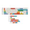 1.6mm Thickness Rainbow MDA Profile Dye Sub Keycaps Ergonomic PBT Keyset for TKL 61 64 68 75 87 96 104 GMMK MX Keyboard view 2