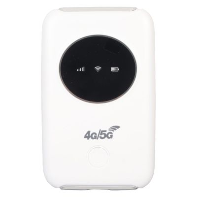 4G LTE Mobile Hotspot, Unlocked 5G Hotspot Device, 300Mbps Mobile Router Built in 3200MAh Battery, Supports 10 Devices, for Party, Travel, Business Trip, Work, Outdoor Live