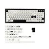 1.6mm Thickness Black White MDA Profile Dye Sub Japanese Keycaps PBT Keycap for TKL 61 64 68 75 87 96 104 GMMK MX Keyboard view 1