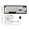 1.6mm Thickness Black White MDA Profile Dye Sub Japanese Keycaps PBT Keycap for TKL 61 64 68 75 87 96 104 GMMK MX Keyboard view 2