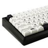 1.6mm Thickness Black White MDA Profile Dye Sub Japanese Keycaps PBT Keycap for TKL 61 64 68 75 87 96 104 GMMK MX Keyboard view 3