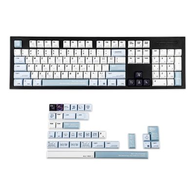 134 MDA 1.6mm Thickness PBT Dye Sub Programmer Keycaps for TKL 61 64 68 75 87 96 104 GMMK MX Keyboard