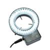 Lab Microscope Slides Adjustable 72 LEDs Industrial Microscope Ring Light 6400K Four-Zone Control Stereo Microscope LED Light 110-240V 4.5W Microscope Parts view 1