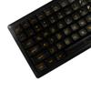 155 Crystal Backlit Keycaps Black Virtual War MDA Profile Shine Through PC for MX Mechanical Keyboard 96 87 84 80 75 68 64 Split view 3
