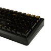 155 Crystal Backlit Keycaps Black Virtual War MDA Profile Shine Through PC for MX Mechanical Keyboard 96 87 84 80 75 68 64 Split view 4