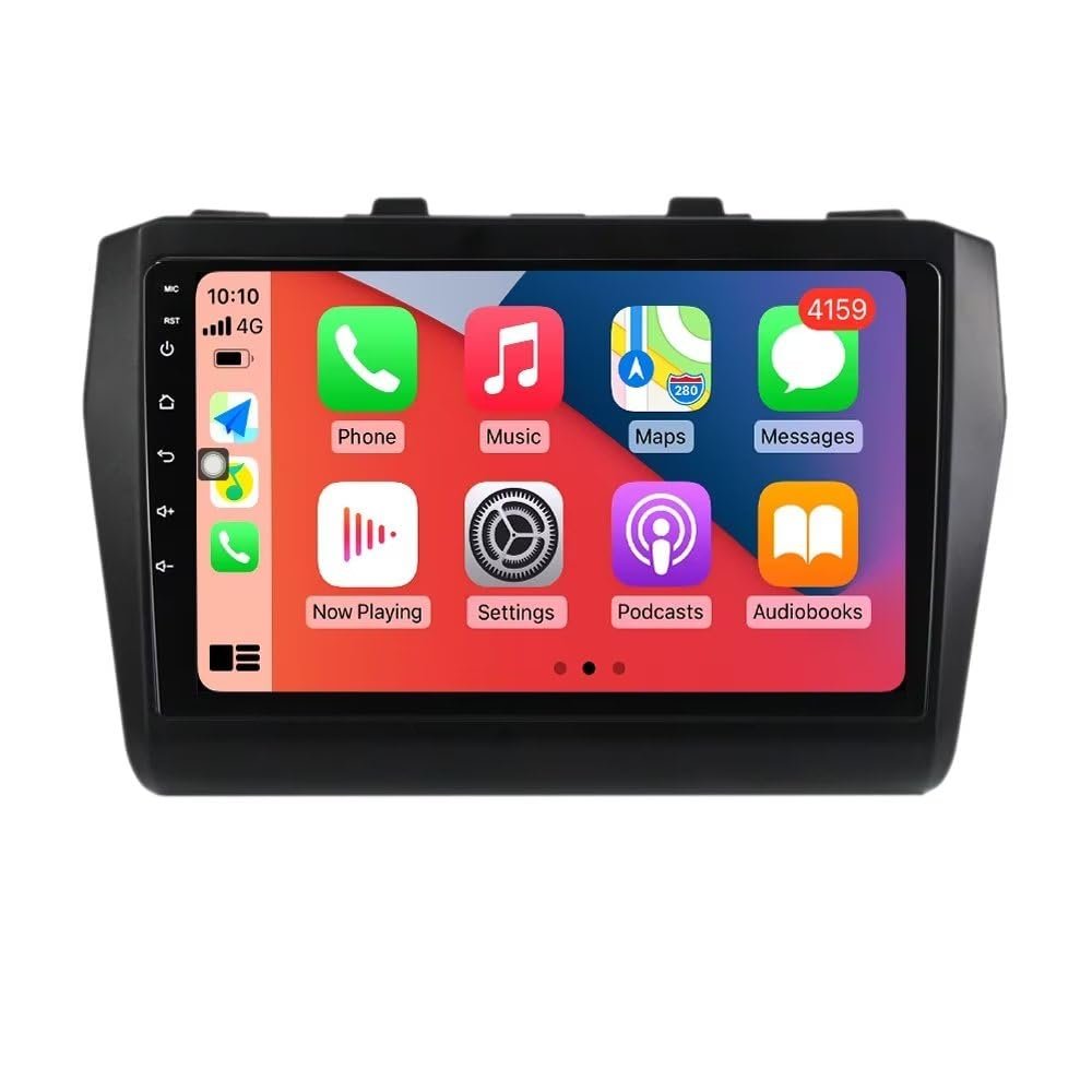 1280x720 9" IPS Touch Screen Android Stereo for Suzuki Swift 5 2016 2017 2018 2019 2020 Car Radio Built-in Car-Play Android Auto GPS Navigation Dash Kit
