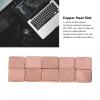 Tyenaza 20 Pcs Copper Heat Sink, 15x15mm Strong Conduction Fast Dissipation Computer GPU Heat Sink Shim Pad(1.8mm) view 3