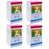 NineLeaf 4 Box Compatible for Canon KP-108IN Color Ink/Paper Set 12 Color Ink Cassette and 432 Sheet 4 x 6 Paper Glossy for Selphy CP1300 CP1500 CP1200 ES1 ES2 ES30 Photo Printer view 1