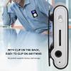 Clip MP3 Player, 0.8 Inch LCD Digital Display, Metal Clip Design MP3 Player with 3.5mm Earphone, Support Memory Card Portable Music Player view 4